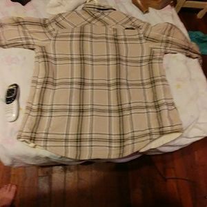 Flannel jacket with wool interior